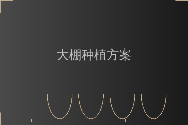 大棚灌溉方案